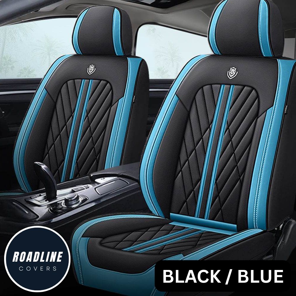 Black & Blue Roadline Covers
