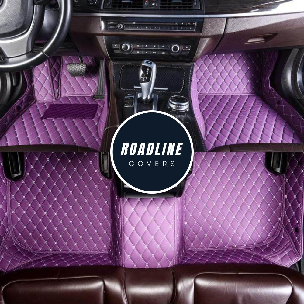 Purple Custom Car Floor Mats