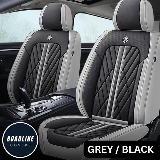 Grey & Black Roadline Covers