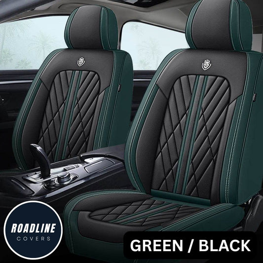 Green & Black Roadline Covers