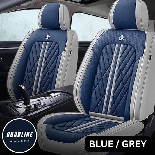 Blue & Grey Roadline Covers