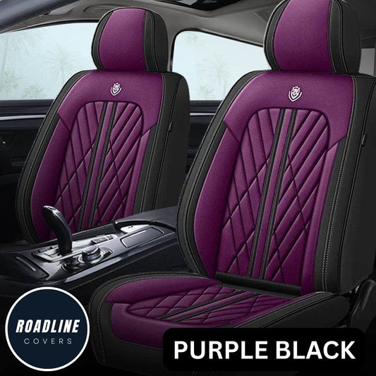 Purple & Black Roadline Covers