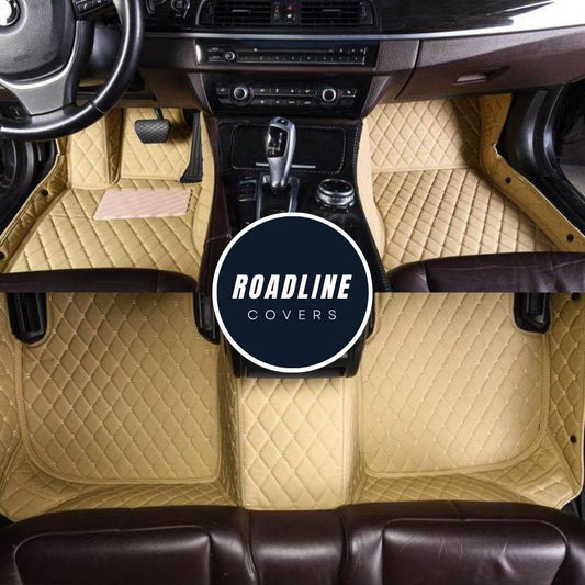 Beige Custom Car Floor Mats