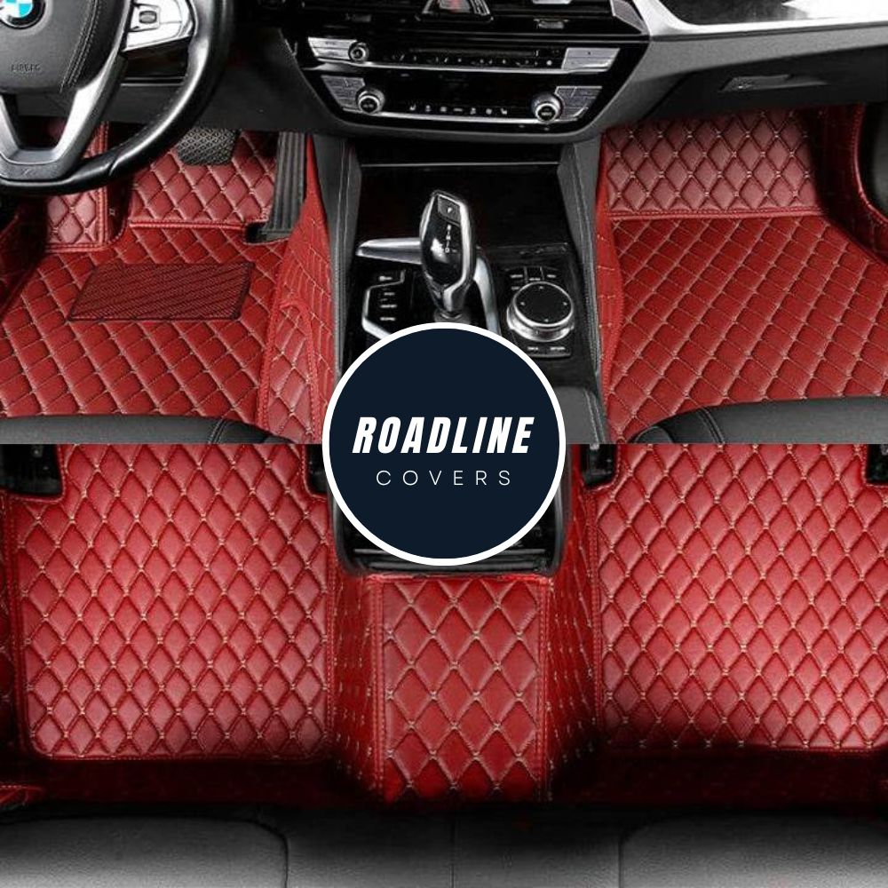 Wine Red Custom Car Floor Mats