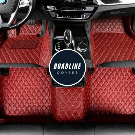Wine Red Custom Car Floor Mats